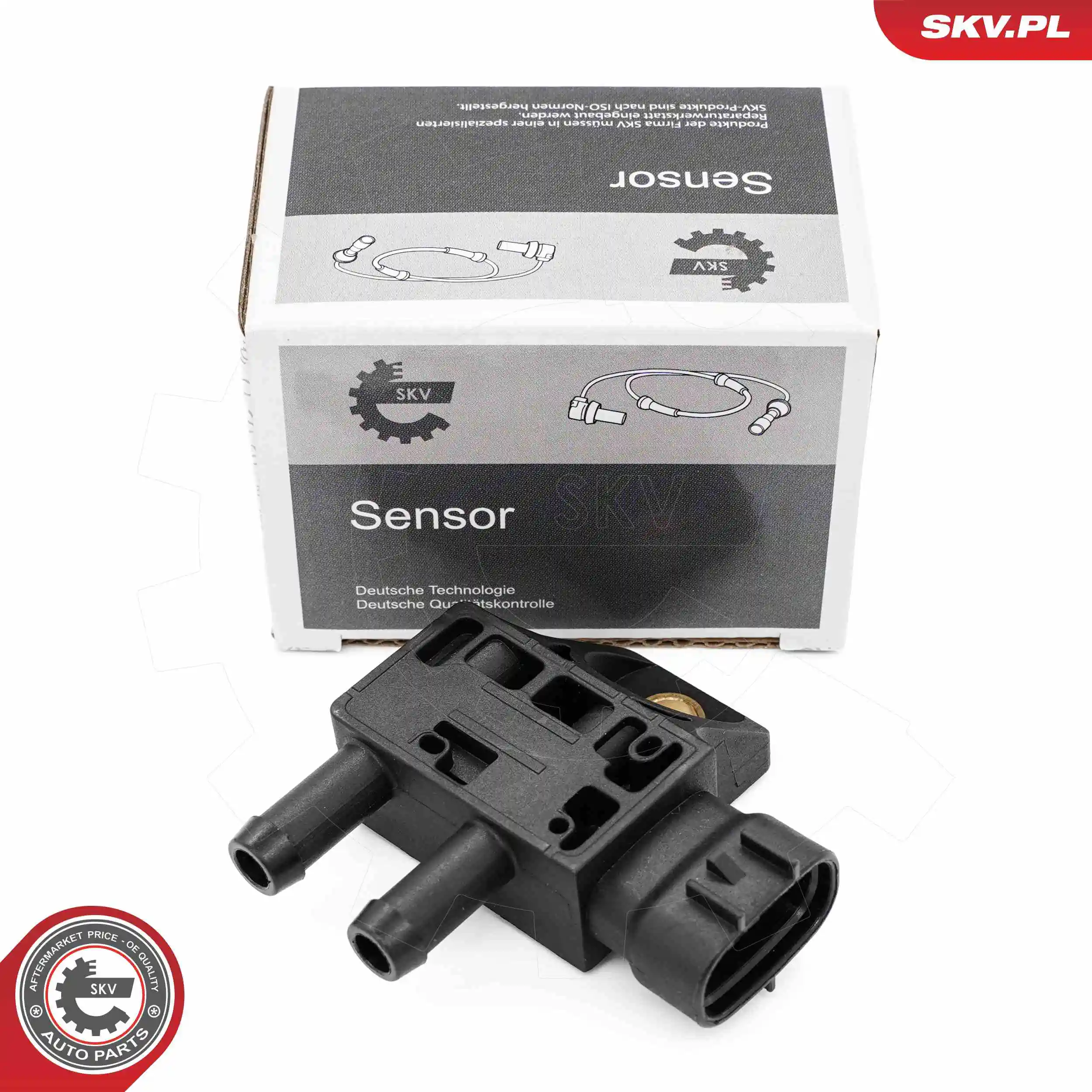 Sensor, exhaust pressure